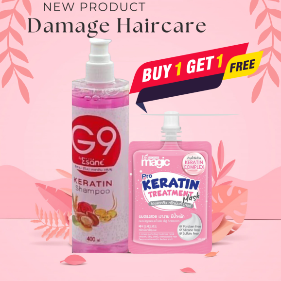 G9 Keratin Hair Shampoo 400ml