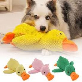Chew Toys Duck Shaped Dog Interactive Toy Suppliesne Shape Teeth Grinding Chewing Toys for Small Dogs Training Pet Supplies