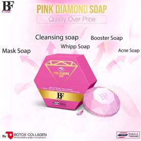 Pink Diamond Soap Be Fine 60g