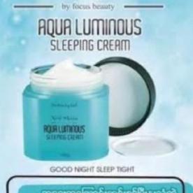 Aqua Lumnous Sleeping Cream Night Cream 50g